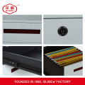 Customized hospital beside KD mobile 3 drawer pedestal cabinet dest drawer cabinet